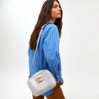 Bandolera Monograma Rombos  LOLA CASADEMUNT