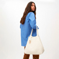 Bolso Shopper Monograma Rombos con Logo  LOLA CASADEMUNT