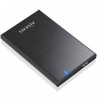 AISENS Caja Externa ASE-2528B Disco Duro 2.5 USB 3.1 Negra