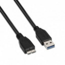 AISENS Cable USB 3.0 USB Macho - Micro USB Macho 2M Negro