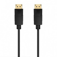 AISENS Cable Displayport 1.2 Ccs 4K Dp Macho-dp Macho 1M Negro