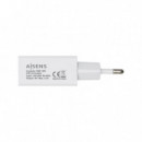 AISENS Cargador Pared A110-0404/ 1XUSB/ 10W Blanco