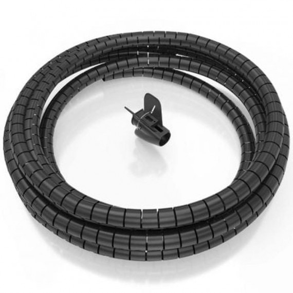 AISENS Organizador de Cable 6M Negro