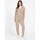 Nuevo Pantalón Chándal en Textura Neopreno Suave de GUESS