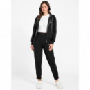 Nuevo Pantalón Chándal en Textura Neopreno Suave de GUESS