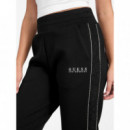 Nuevo Pantalón Chándal en Textura Neopreno Suave de GUESS