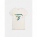 Camiseta con Logo de Triángulo de GUESS