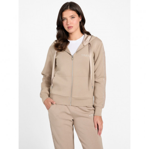 Nueva Sudadera con Capucha en Textura Neopreno Suave de GUESS