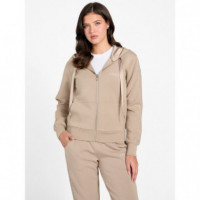 Nueva Sudadera con Capucha en Textura Neopreno Suave de GUESS