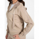 Nueva Sudadera con Capucha en Textura Neopreno Suave de GUESS