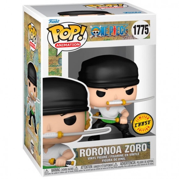 FUNKO Pop Roronoa Zoro Saga East Blue One Piece Chase 1775