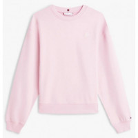 TOMMY HILFIGER - Th Script Reg Terry Swtshrt - Tpg - F|WW0WW49418/TPG