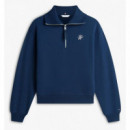 TOMMY HILFIGER - Th Script Half Zip Terry Swtshrt - C1G - F|WW0WW49470/C1G
