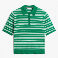 TOMMY HILFIGER - Merino Silk S/s Polo-nk Sweater - 0CG - F|WW0WW48450/0CG