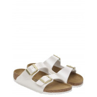 BIRKENSTOCK - Arizona Kids Bf - Electric Metallic Pearl - 1029456/ELECTRIC Metallic Pearl