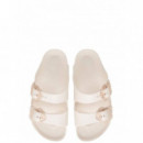 BIRKENSTOCK - Arizona Eva Kids Flb - Eggshell - 1031291/EGGSHELL