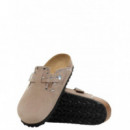BIRKENSTOCK - Boston Rivet - Taupe - 1030418/TAUPE