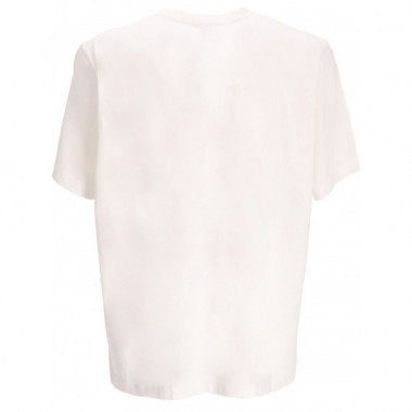 AUTRY - t-shirt main unisex  m kitsune - WHITE - TSPXMK2W/WHITE