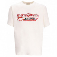 AUTRY - T-shirt Main Unisex  M Kitsune - White - TSPXMK2W/WHITE