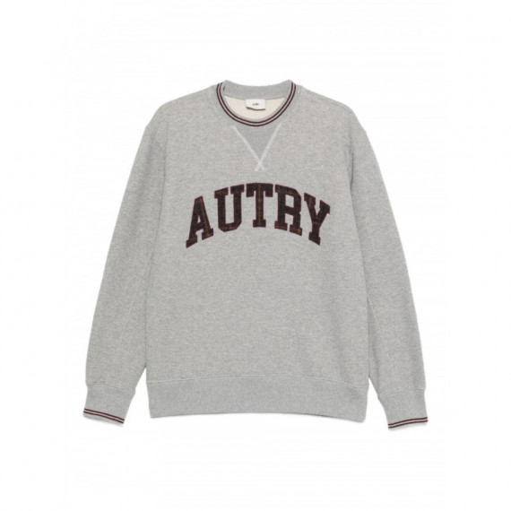 AUTRY - Sweatshirt Main Man U4HQ Heavy Jers Mel/bord - U4HQ - SWPMU4HQ/U4HQ