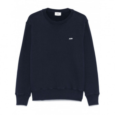 AUTRY - sweatshirt main man a1jb jersey blue - A1JB - SWPMA1JB/A1JB