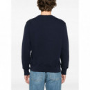 AUTRY - Sweatshirt Main Man A1JB Jersey Blue - A1JB - SWPMA1JB/A1JB