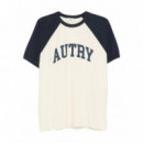AUTRY - T-shirt Main Man L5CC Cotton Cloud - L5CC - TSPML5CC/L5CC