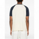 AUTRY - T-shirt Main Man L5CC Cotton Cloud - L5CC - TSPML5CC/L5CC