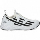 Aguila Negro Deportivo Nylon Blanco  EA7