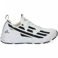 Aguila Negro Deportivo Nylon Blanco  EA7