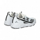 Aguila Negro Deportivo Nylon Blanco  EA7