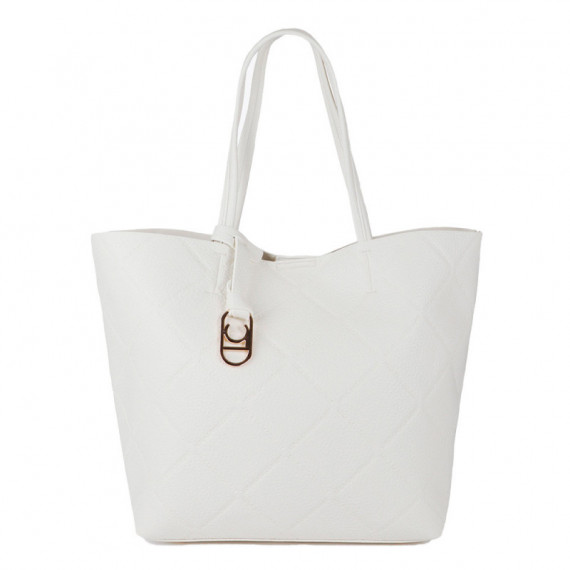 Bolso Shopper Monograma Rombos con Logo  LOLA CASADEMUNT