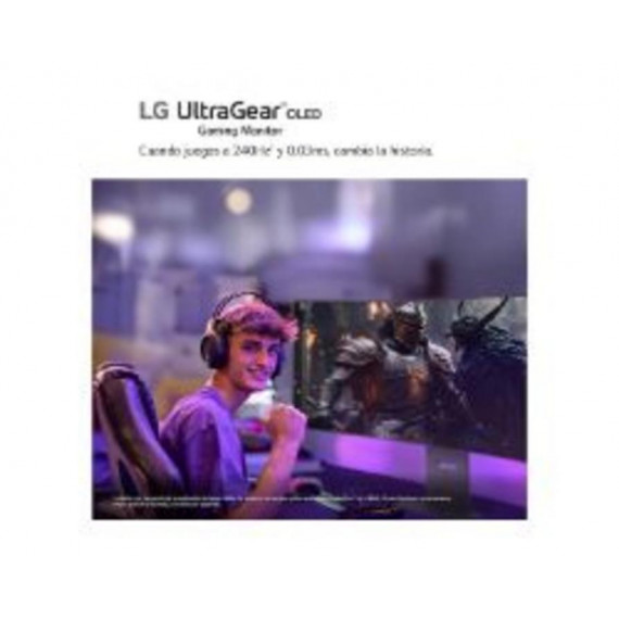 Monitor Gaming Ultragear LG 27" Oled QHD 240HZ 0.03MS (27GX704A-B)