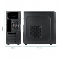 Caja Semitorre TOOQ TQC-5701U3C-B ATX USB 3.0 Negra (sin Fuente)