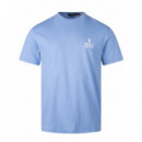 Polo RALPH LAUREN - SSCNCLSM6-SHORT Sleeve-t-shirt - Bristol Blue - 710981136010/BRISTOL Blue