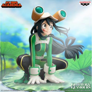 Figura Tsuyu Asui My Hero Academia 14CM  BANPRESTO