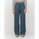 Pantalones Mujer Pantalón 24COLOURS 60940B Azul