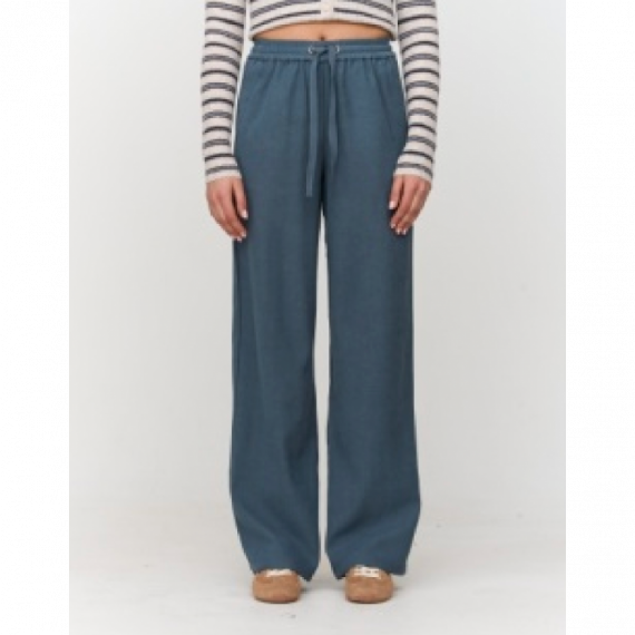 Pantalones Mujer Pantalón 24COLOURS 60940B Azul