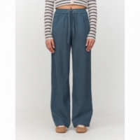 Pantalones Mujer Pantalón 24COLOURS 60940B Azul