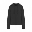 Sudadera con Capucha y Cremallera  GUESS