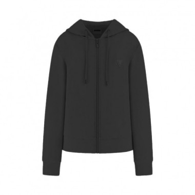 Sudadera con Capucha y Cremallera  GUESS