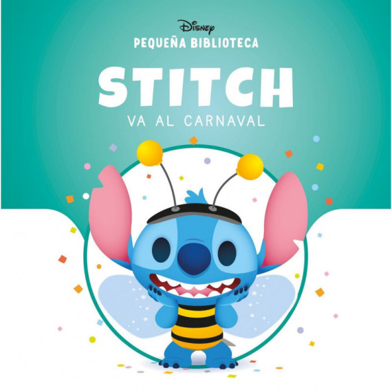Peque�a Biblioteca Disney Stitch Va Al Carnaval   2025