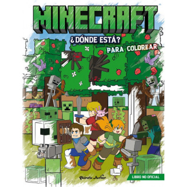 Minecraft Donde esta para Colorear   2025
