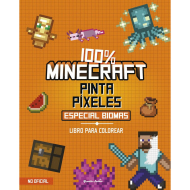 100% Minecraft Pinta Pixeles Especial Biomas   2025