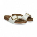 Pala Hebilla Big Charol Blanco  BIRKENSTOCK