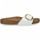 Pala Hebilla Big Charol Blanco  BIRKENSTOCK