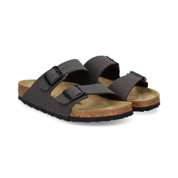 Pala 2 Hebillas Birkibuc Gris  BIRKENSTOCK