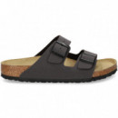 Pala 2 Hebillas Birkibuc Gris  BIRKENSTOCK