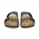 Pala 2 Hebillas Birkibuc Gris  BIRKENSTOCK