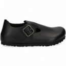 Bonanza Piel Negro  BIRKENSTOCK